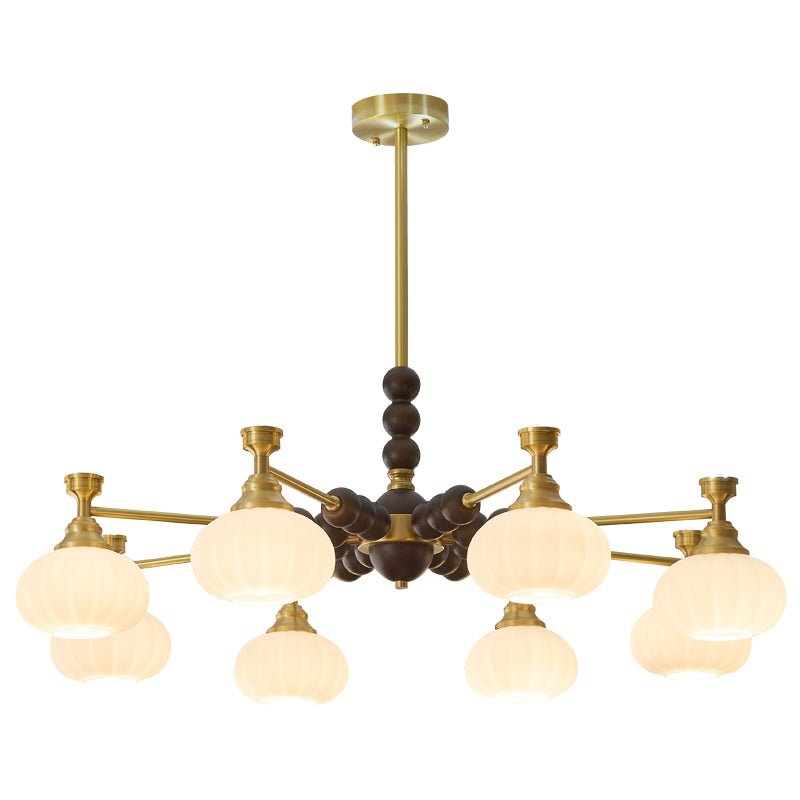 Avdorira Kronleuchter Elegance Vintage Messing Holz