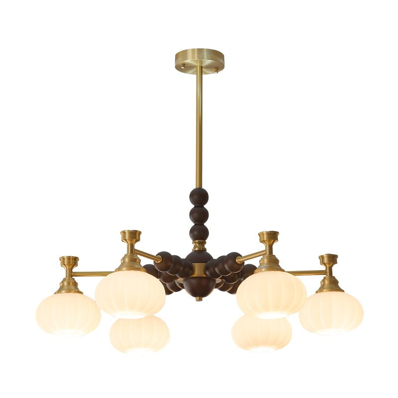 Avdorira Kronleuchter Elegance Vintage Messing Holz