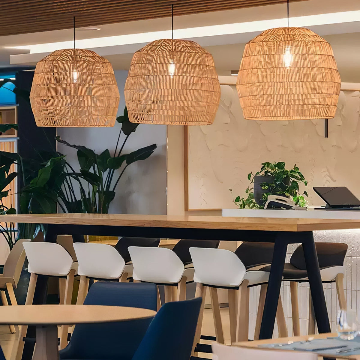 Cucarel Rattan Pendelleuchte