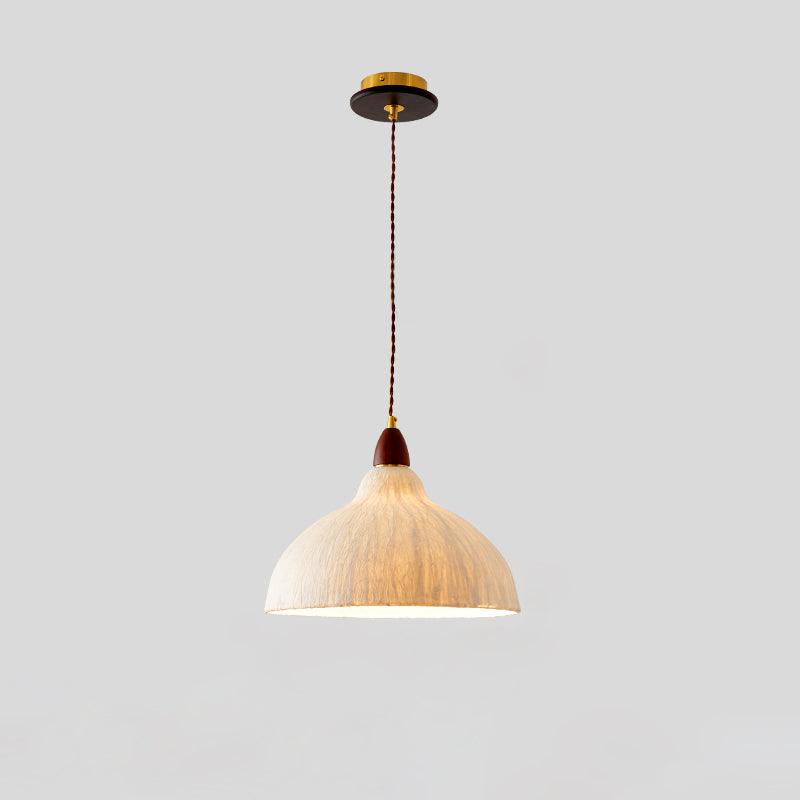 Locan Papier- & Holz-Pendelleuchte