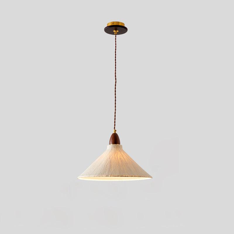 Locan Papier- & Holz-Pendelleuchte