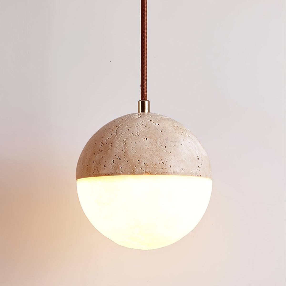 Vendrick Travertine Pendelleuchte