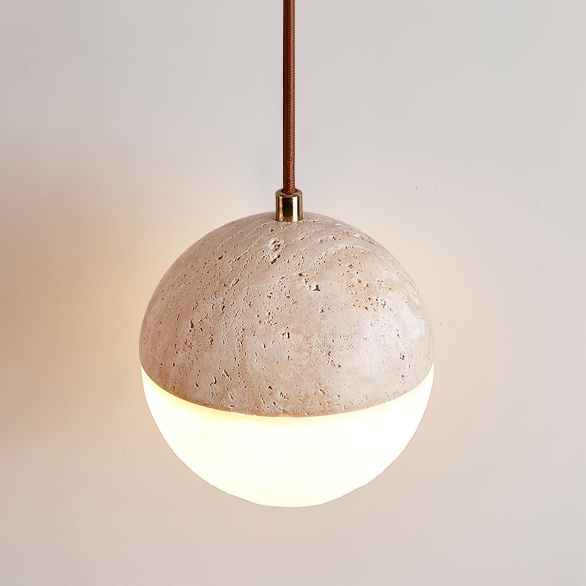Vendrick Travertine Pendelleuchte