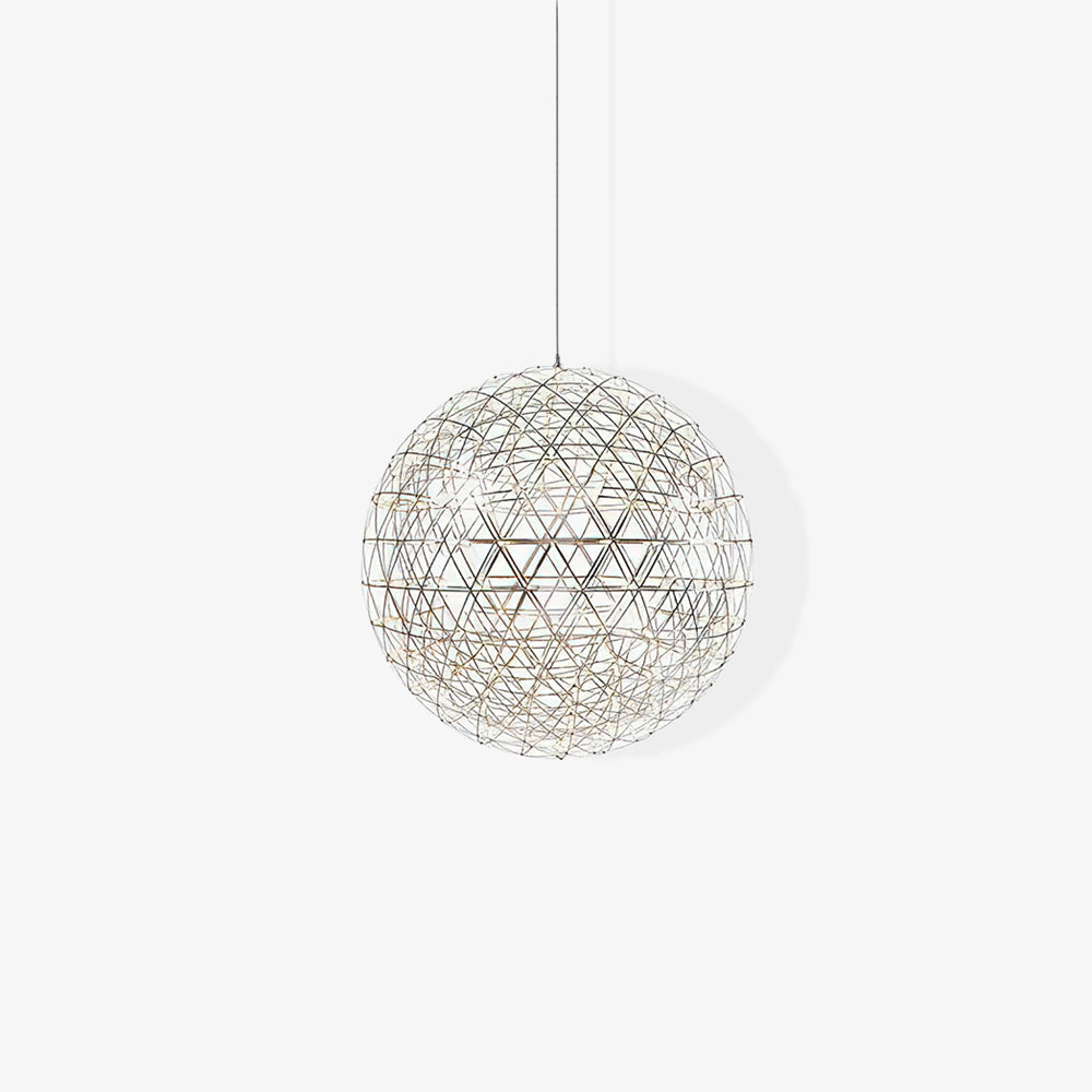 Delcourt Silber Spark Ball Pendelleuchte