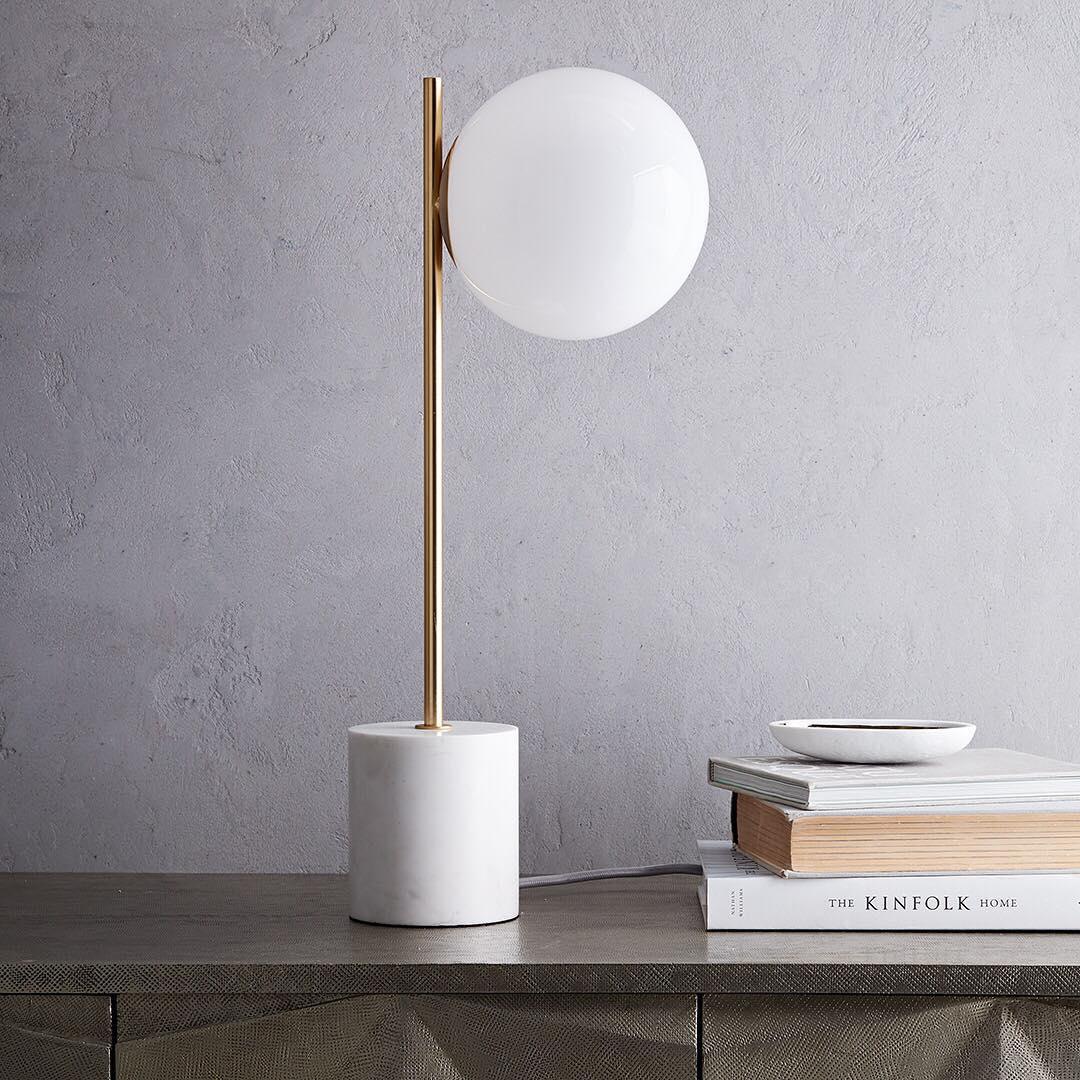Tocor Marmor Minimalistische Tischleuchte