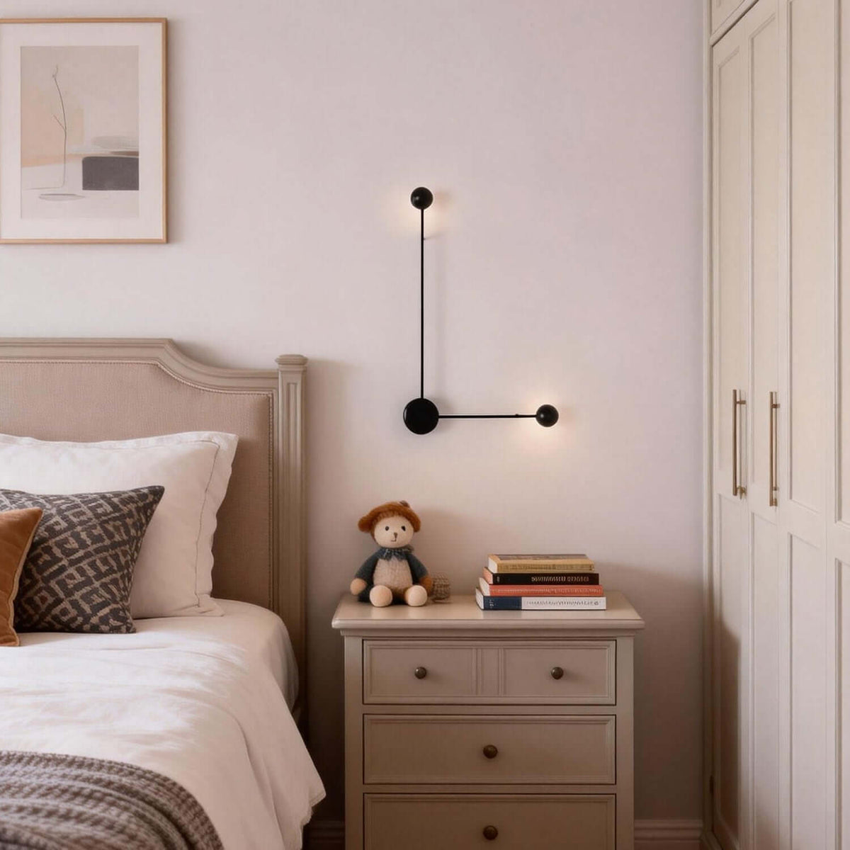 Sphere-on-Stem LED Wandleuchte