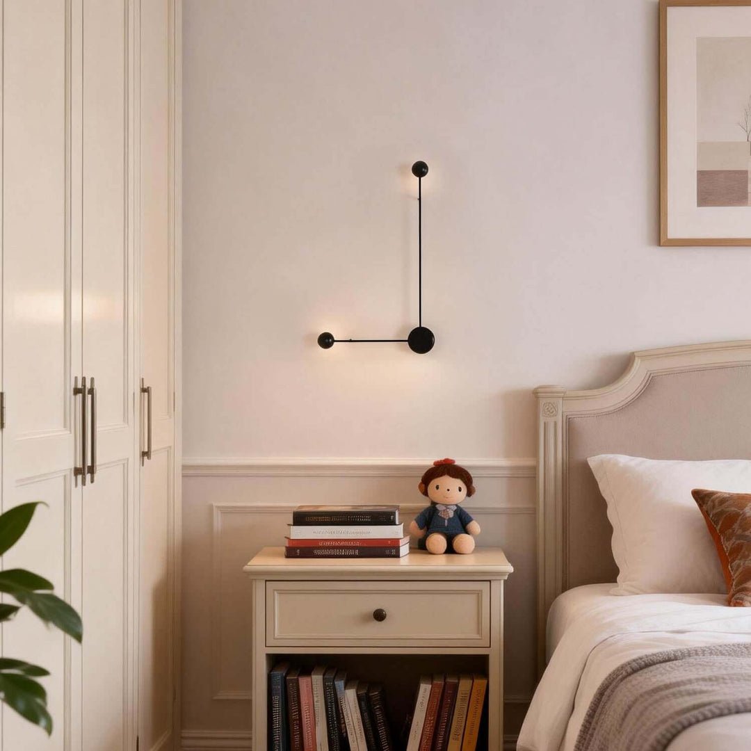Sphere-on-Stem LED Wandleuchte