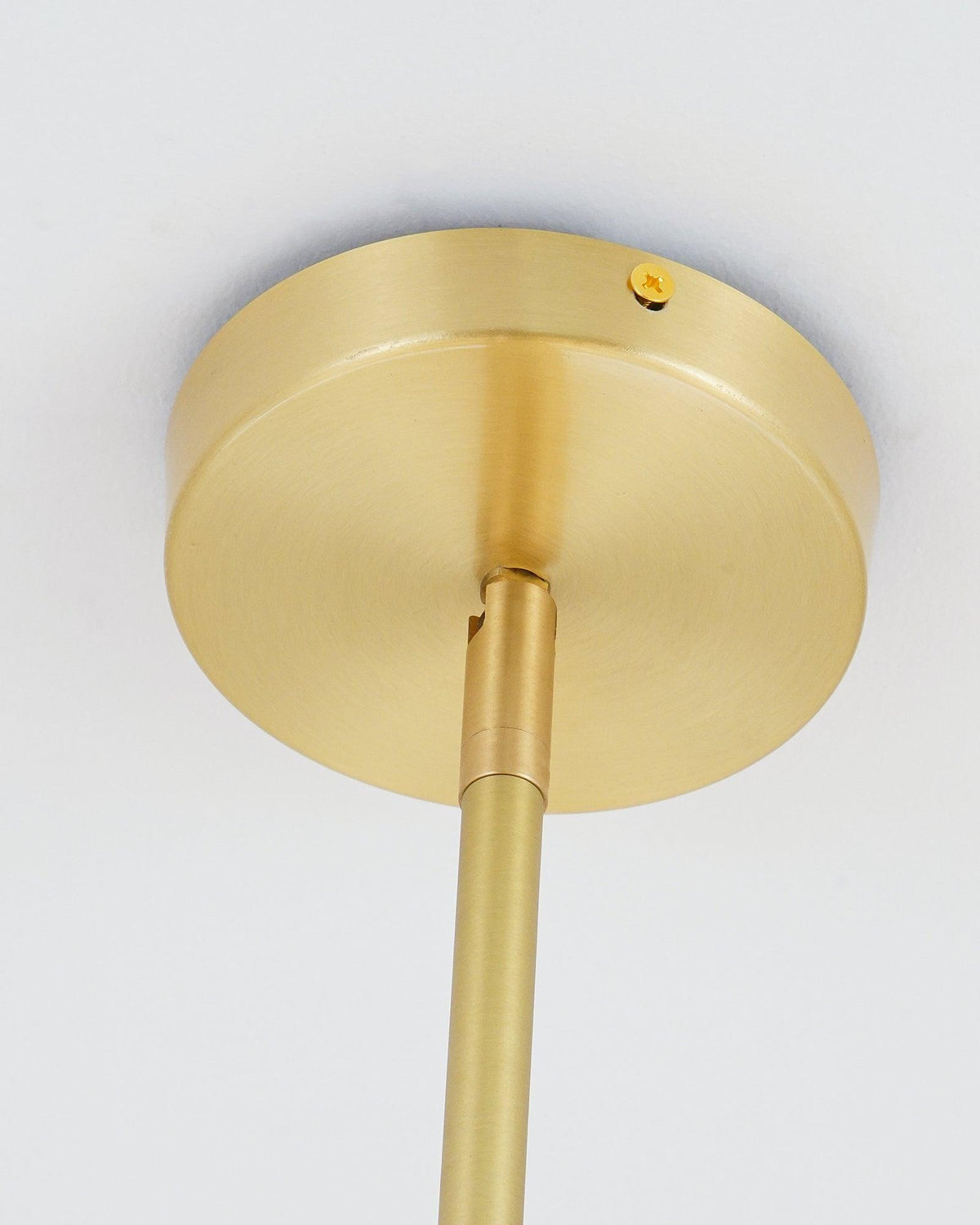 Casoella Kronleuchter Kugel & Stiel modern Gold LED