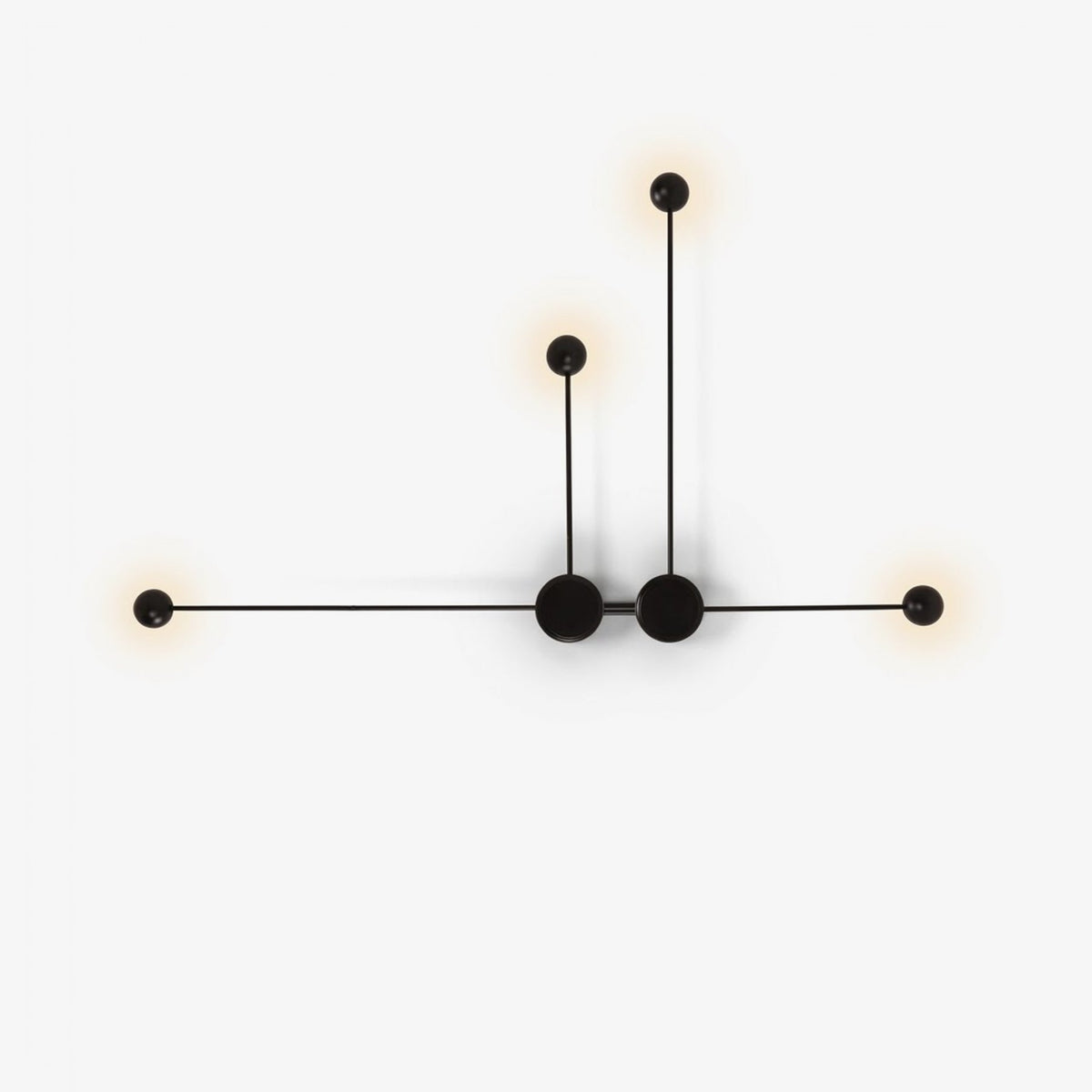 Sphere Wandleuchte mit LED-Stiel