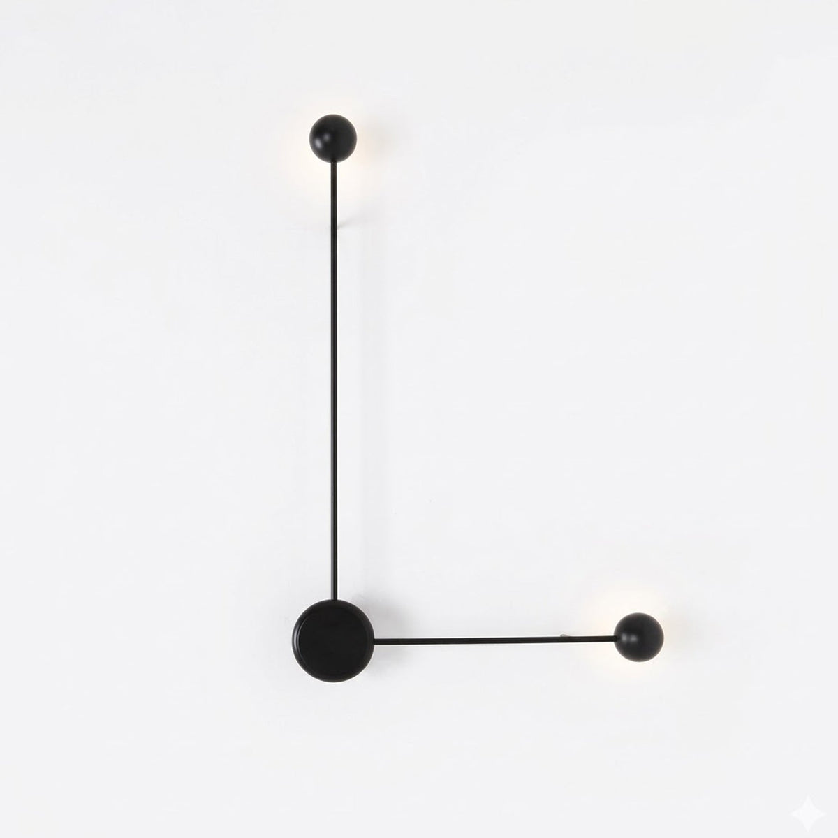 Sphere Wandleuchte mit LED-Stiel