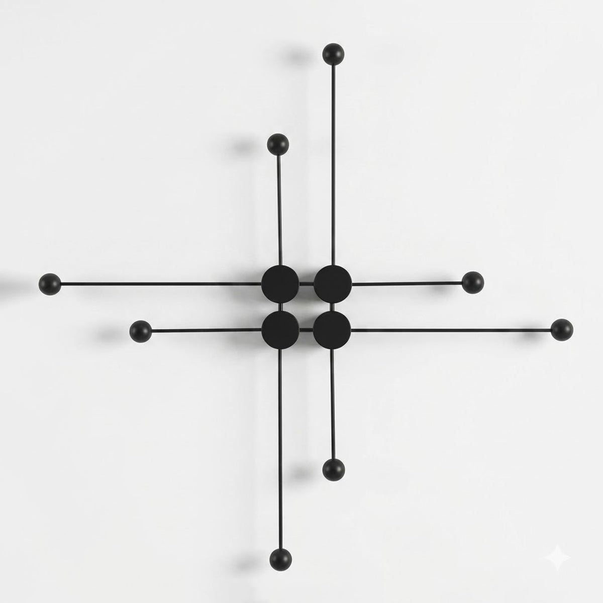 Sphere Wandleuchte mit LED-Stiel