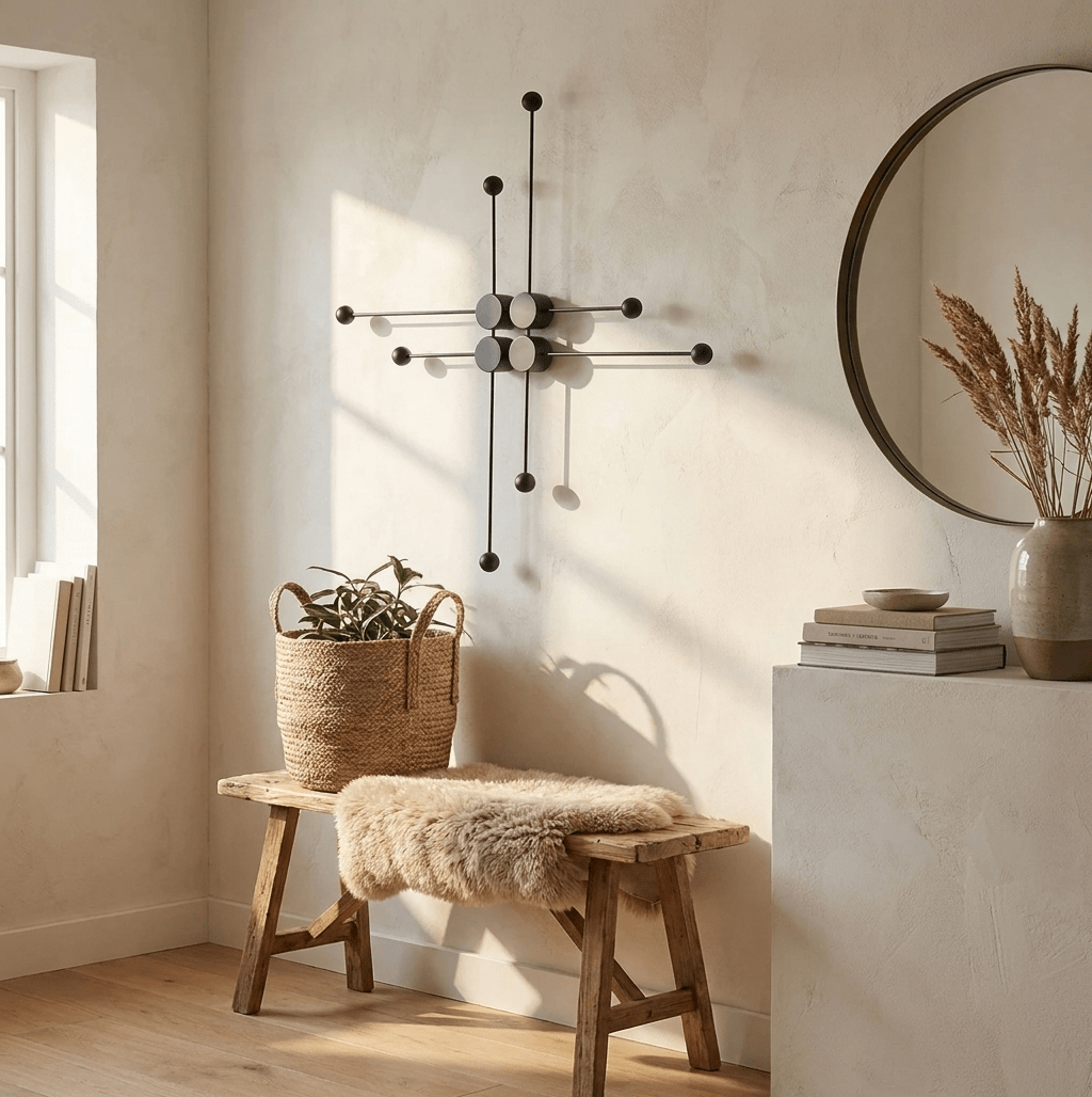 Sphere Wandleuchte mit LED-Stiel