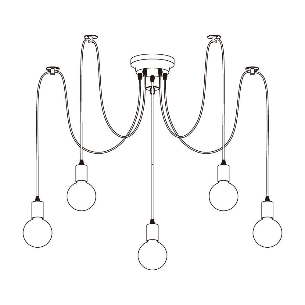 Soruora Kronleuchter Spider Cable Industrial