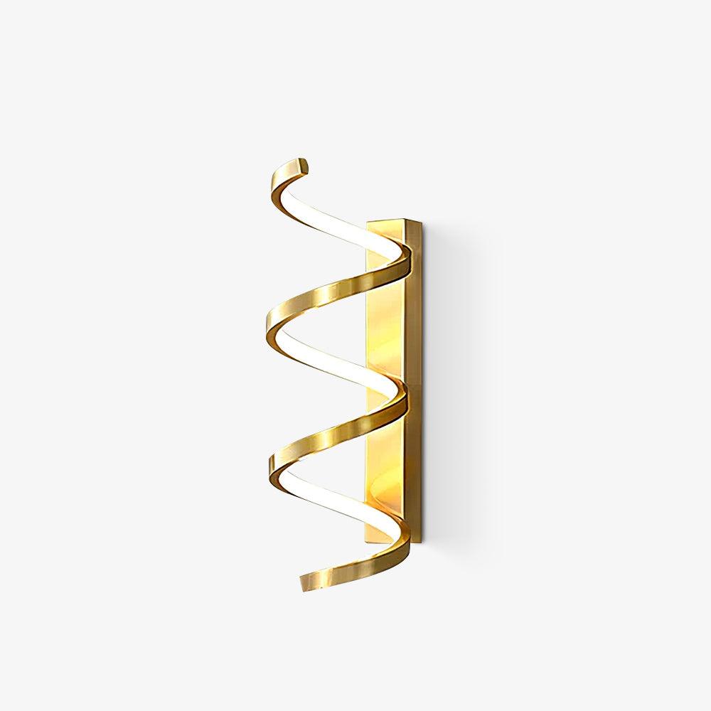 Asilion zeitgenössische Wandleuchte skandinavisch Art Spiral