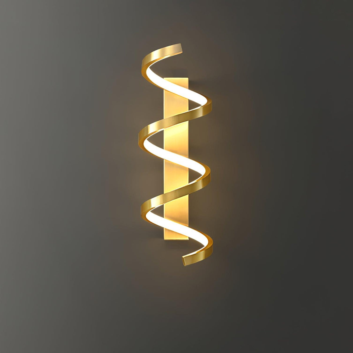 Asilion zeitgenössische Wandleuchte skandinavisch Art Spiral