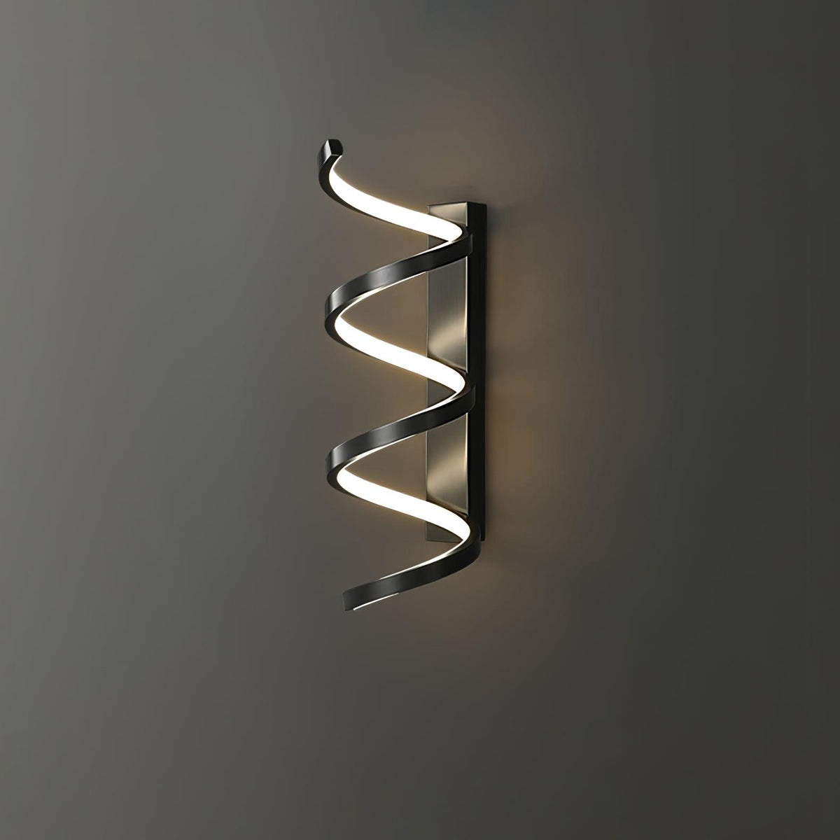 Asilion zeitgenössische Wandleuchte skandinavisch Art Spiral
