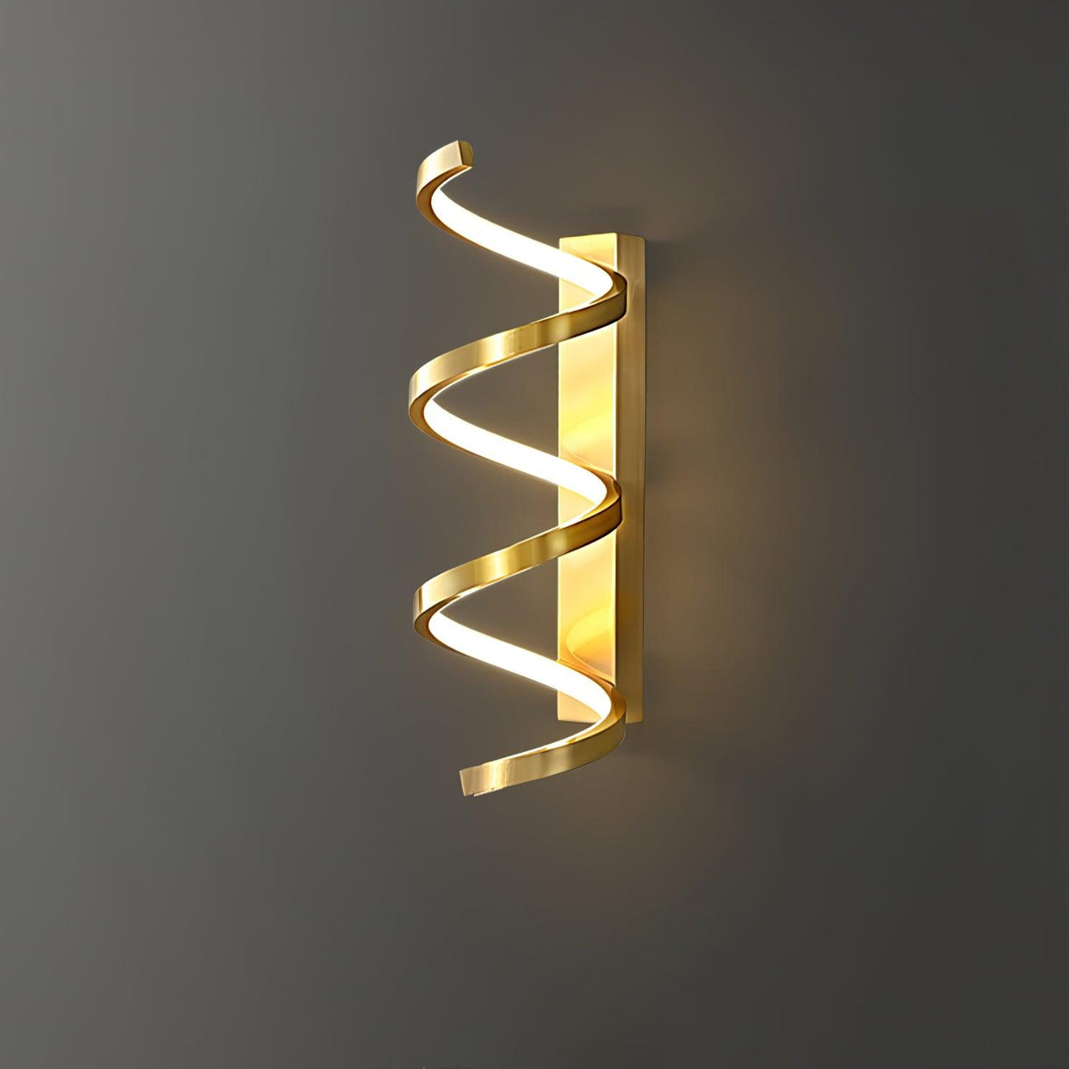 Asilion zeitgenössische Wandleuchte skandinavisch Art Spiral