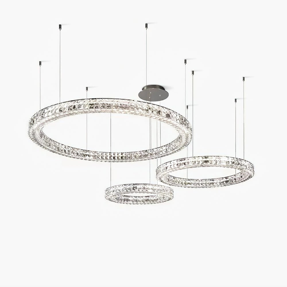 Luxerian Kronleuchter Kristallring Spiridon Luxe