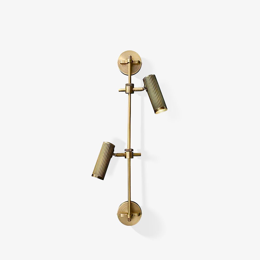 Kirixel Industrielle Wandleuchte aus Messing