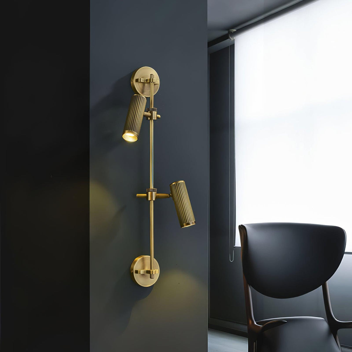 Kirixel Industrielle Wandleuchte aus Messing