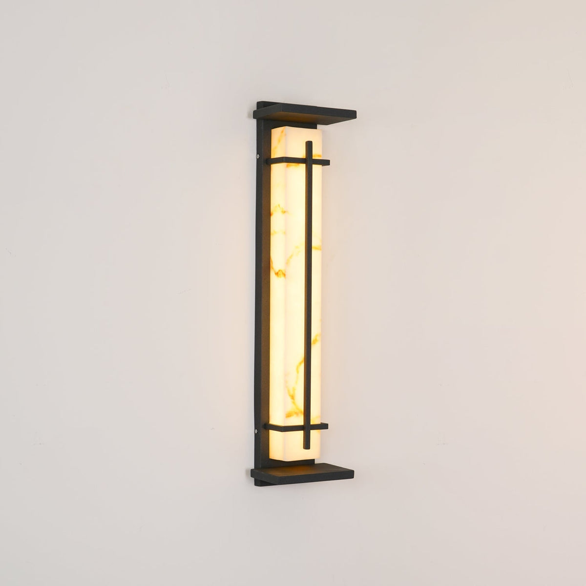 Marcell Alabaster-Quadrat-Wandleuchte