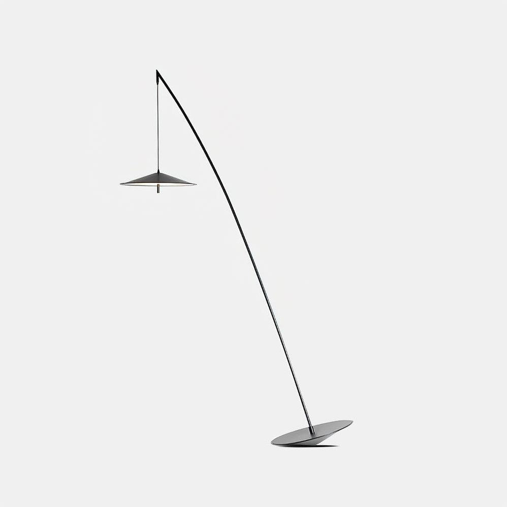 Arcana Schwarz Minimalistische Stehleuchte