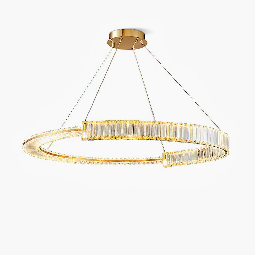 Cyrerira Kronleuchter Stella LED Kristallring