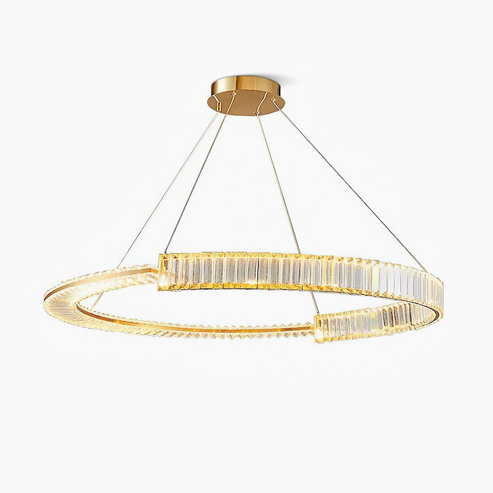 Cyrerira Kronleuchter Stella LED Kristallring