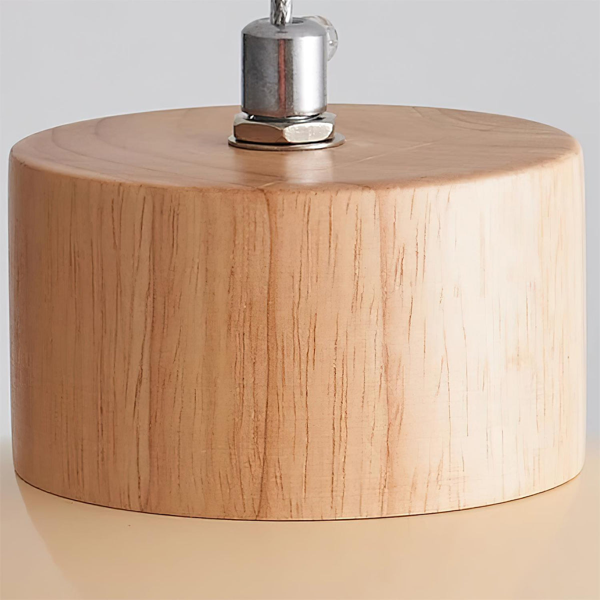 Milk Pendelleuchte Holz  Esstisch