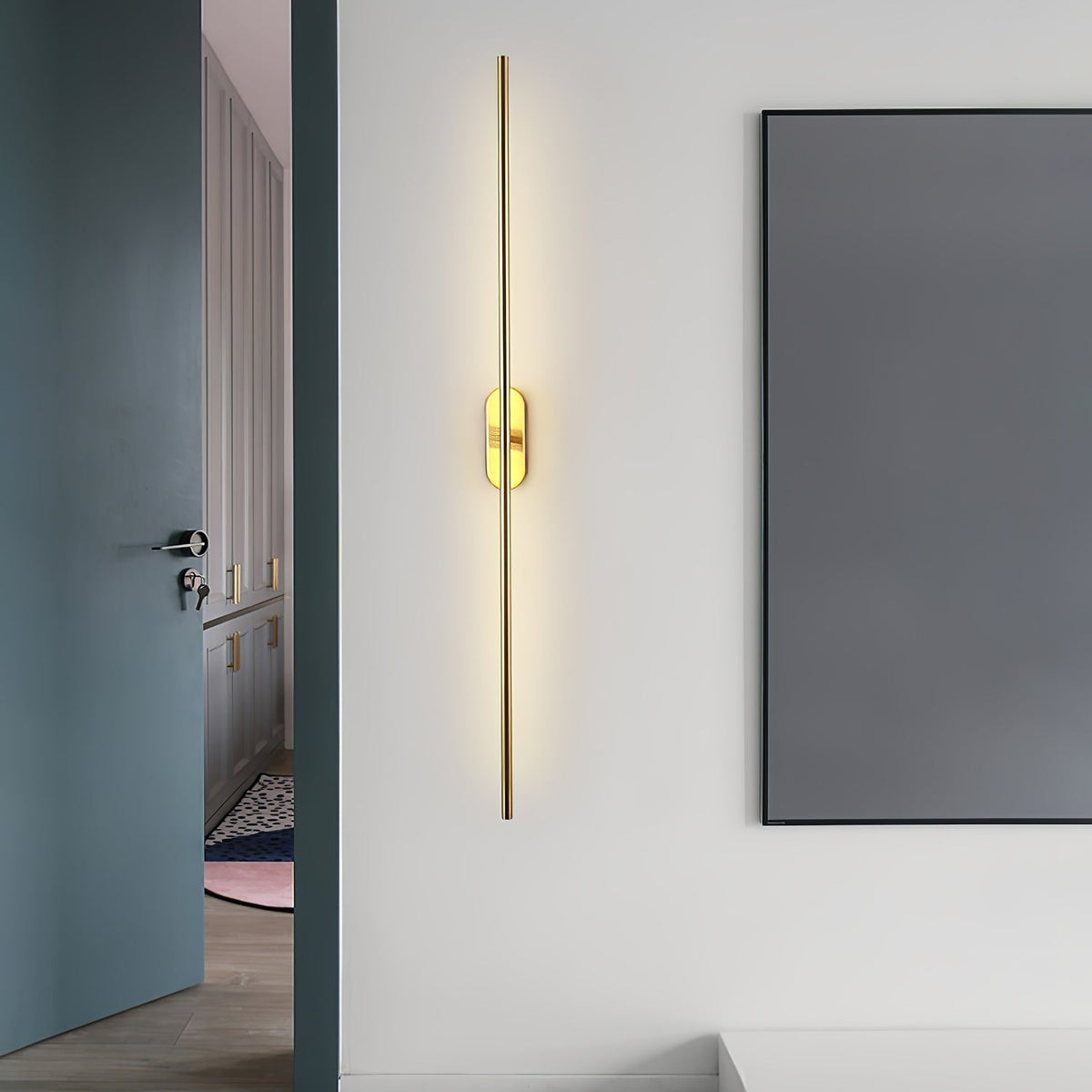 Vrysl Wandleuchte Stabförmig Mit Stecker Minimalistisch