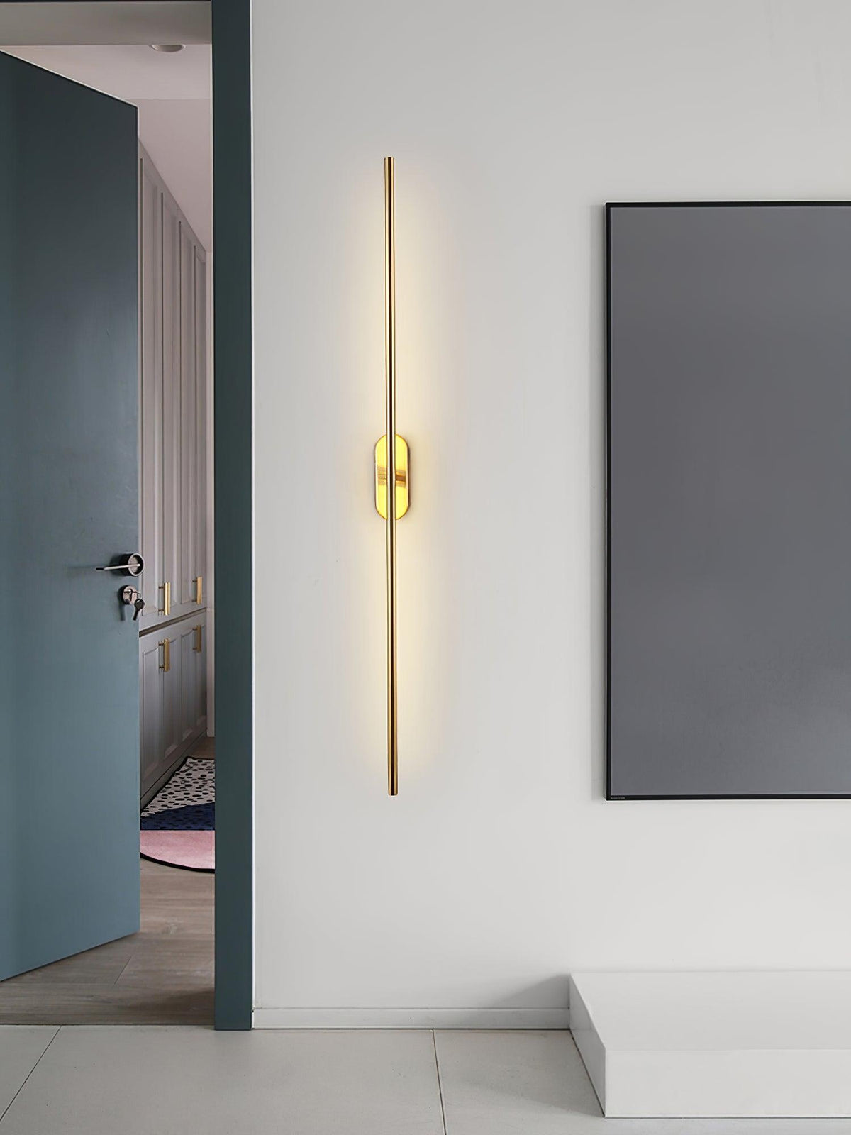 Vrysl Wandleuchte Stabförmig Mit Stecker Minimalistisch