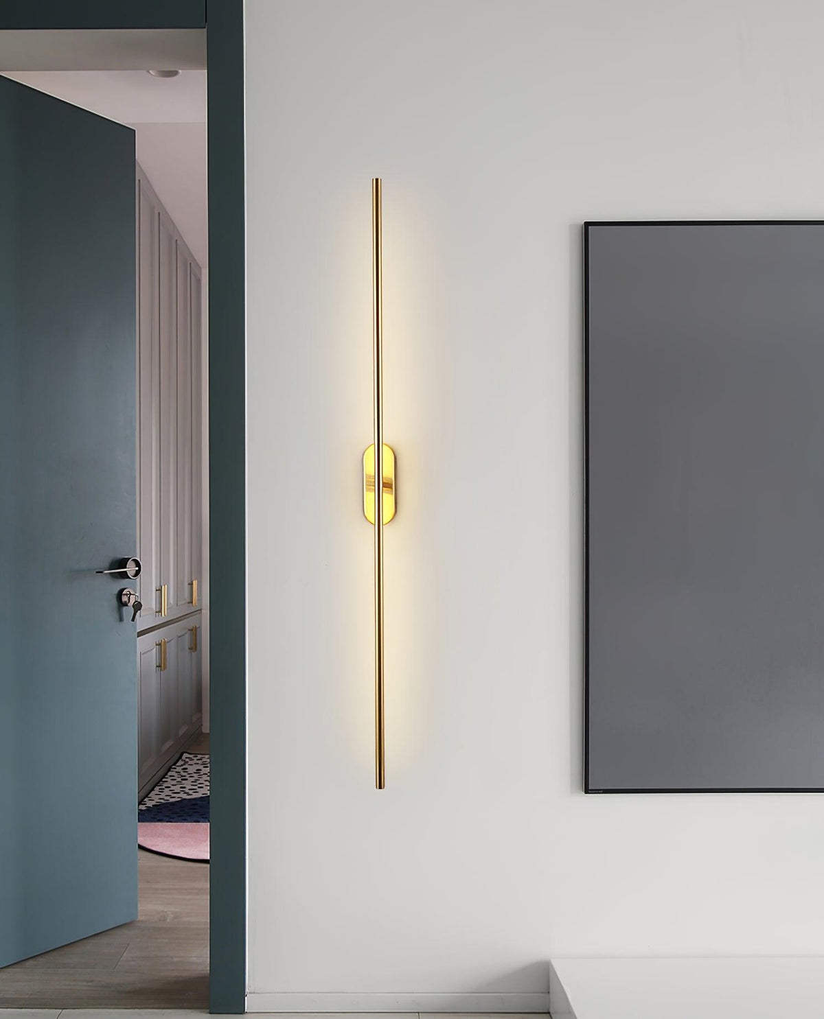 Vrysl Wandleuchte Stabförmig Mit Stecker Minimalistisch