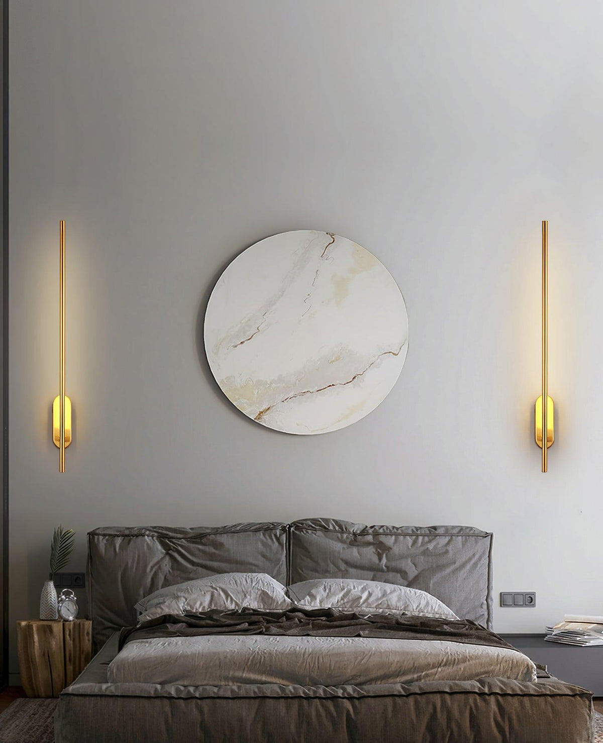 Vrysl Wandleuchte Stabförmig Mit Stecker Minimalistisch