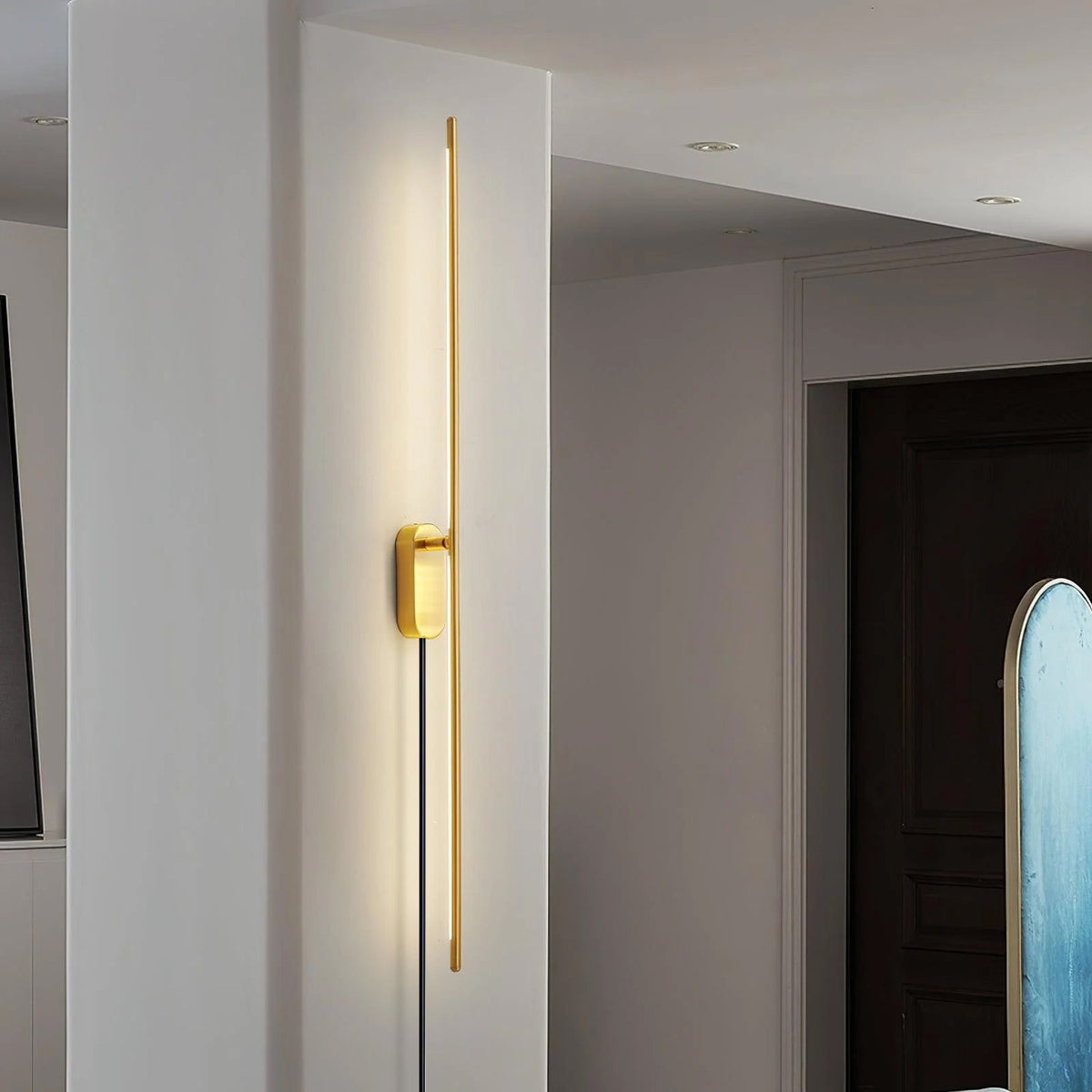 Vrysl Wandleuchte Stabförmig Mit Stecker Minimalistisch