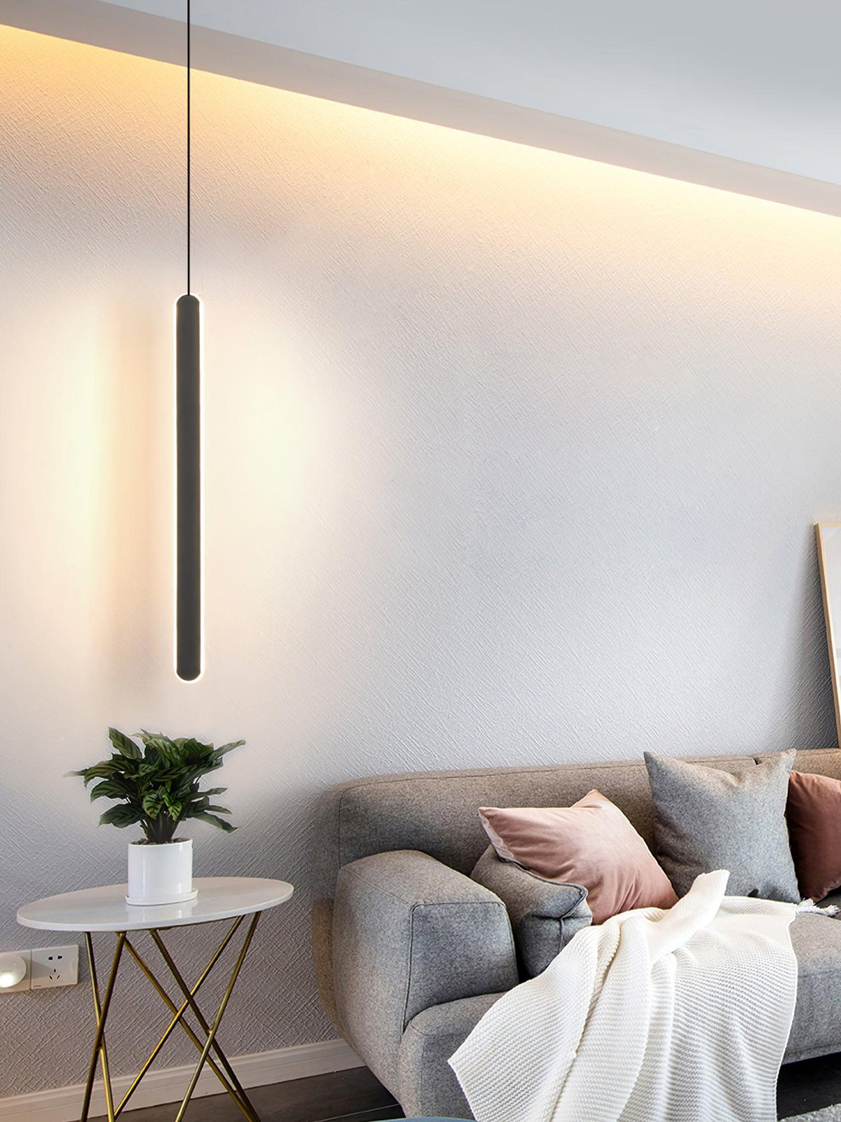 Rusk Acryl Pendelleuchte Cozy