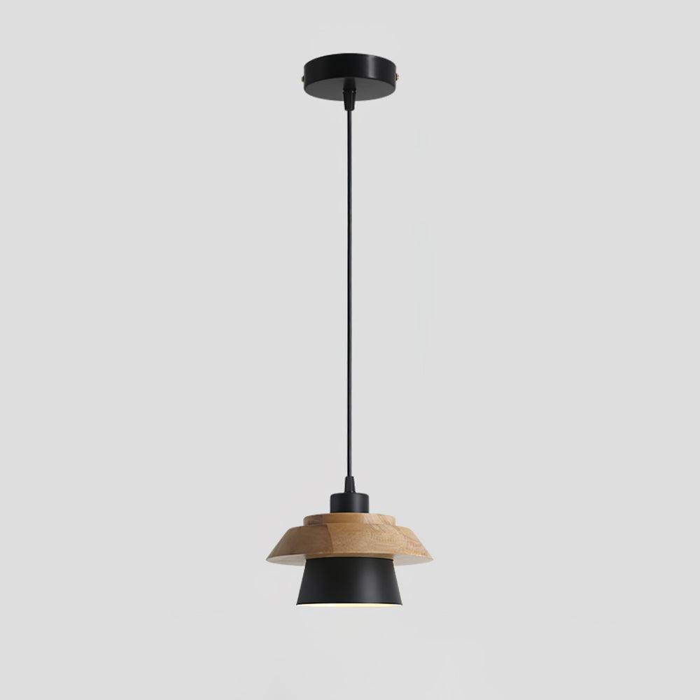 Arisha Moderne LED Pendelleuchte Weiß/Schwarz Schlaf/Arbeitszimmer