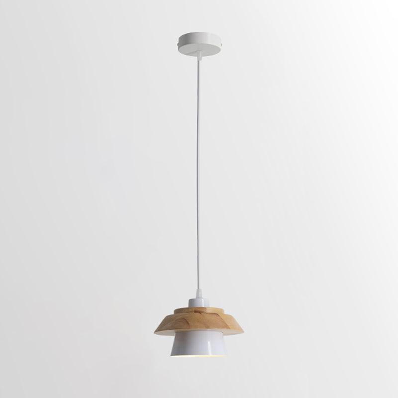 Arisha Moderne LED Pendelleuchte Weiß/Schwarz Schlaf/Arbeitszimmer
