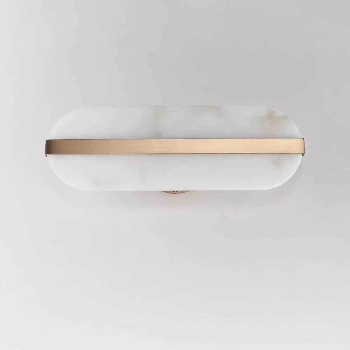 Calura Alabaster Doppellicht-Wandleuchte