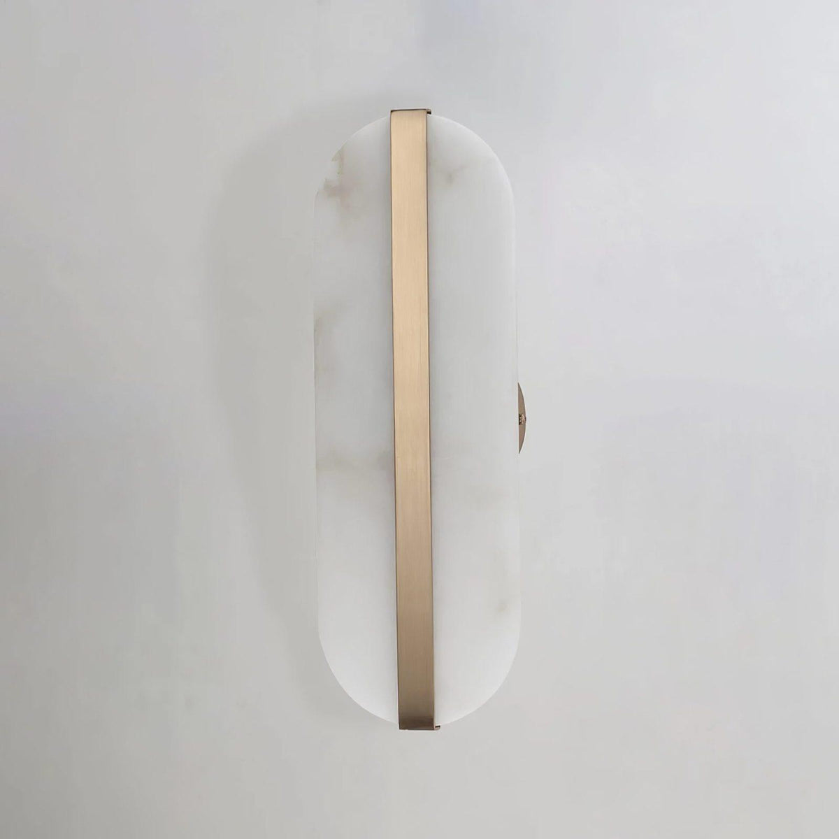 Calura Alabaster Doppellicht-Wandleuchte