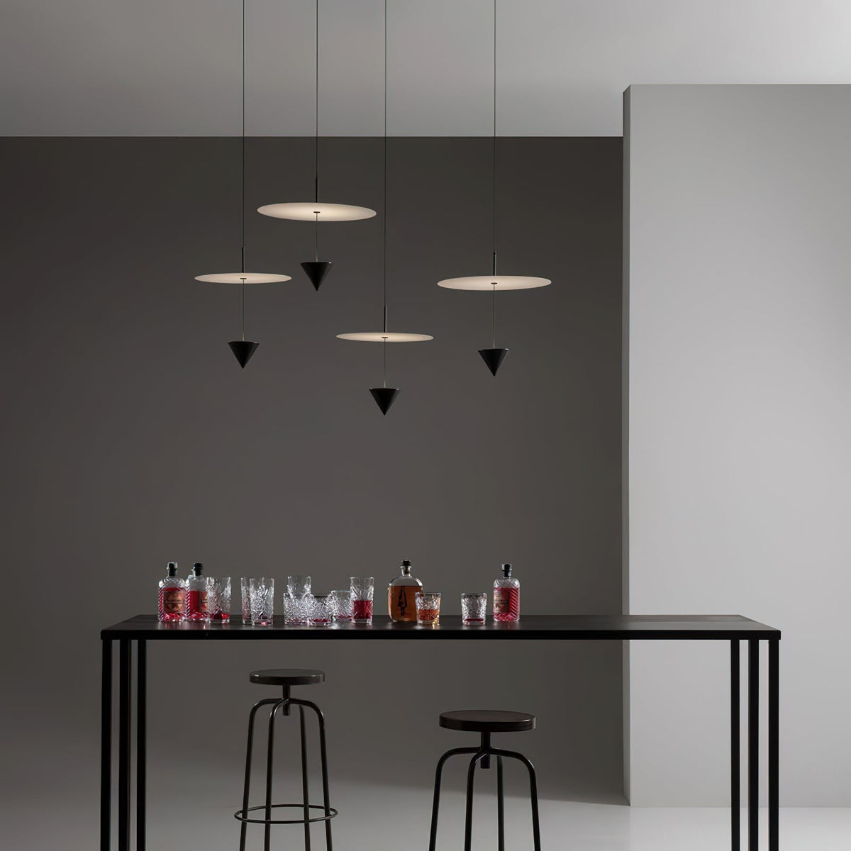 Hosian Minimalistische Acryl-Pendelleuchte