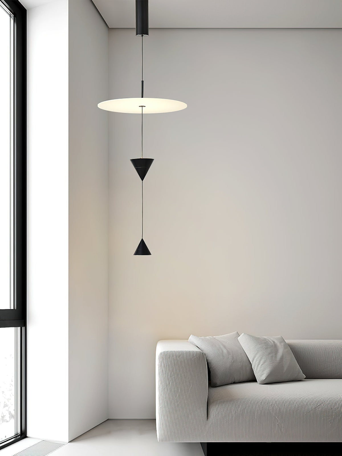 Hosian Minimalistische Acryl-Pendelleuchte
