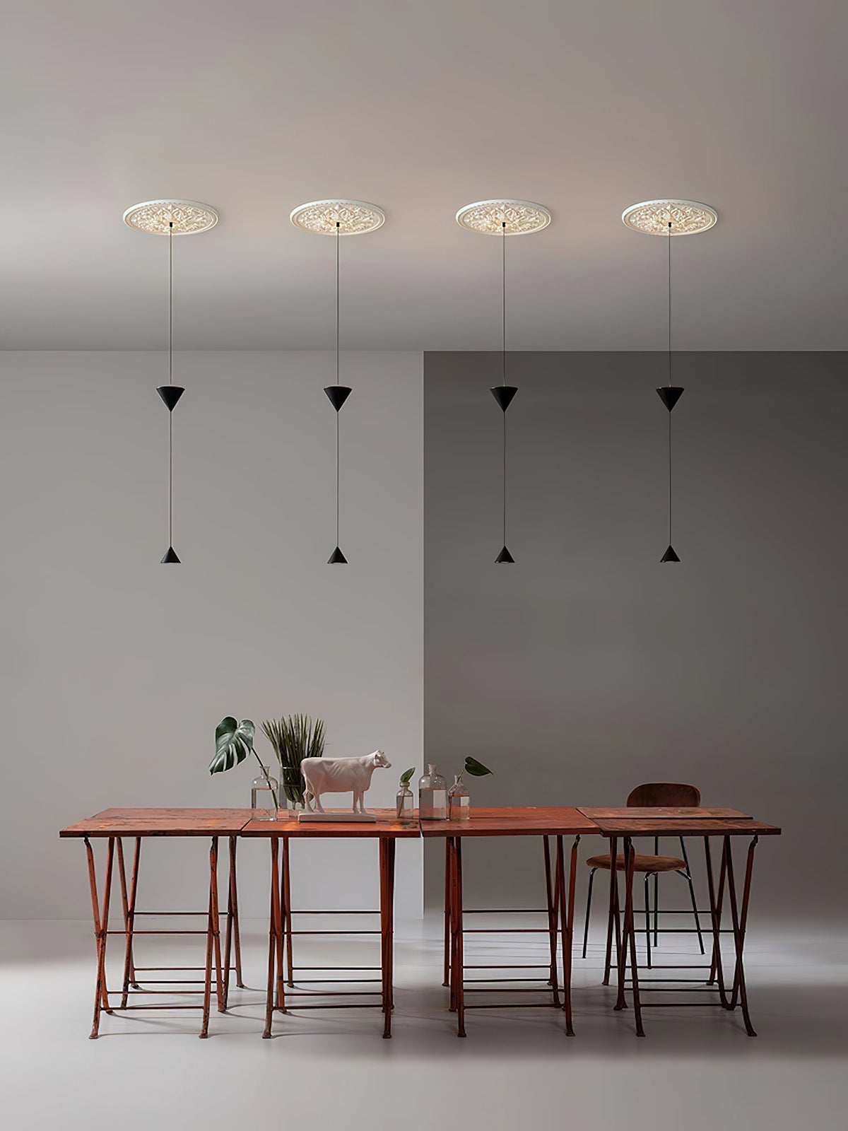 Hosian Minimalistische Acryl-Pendelleuchte