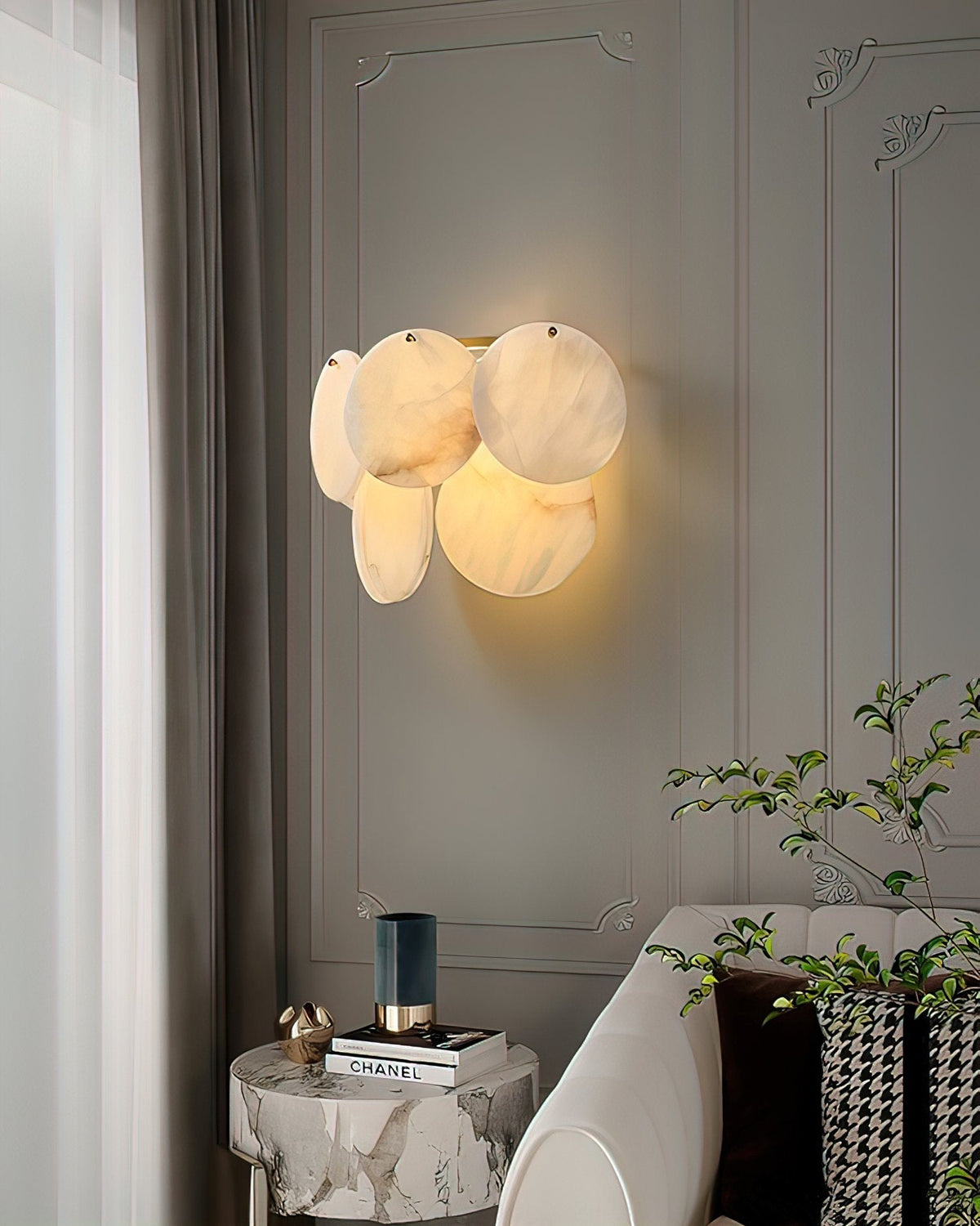 Avenlith Lumina Alabaster-Wandleuchte