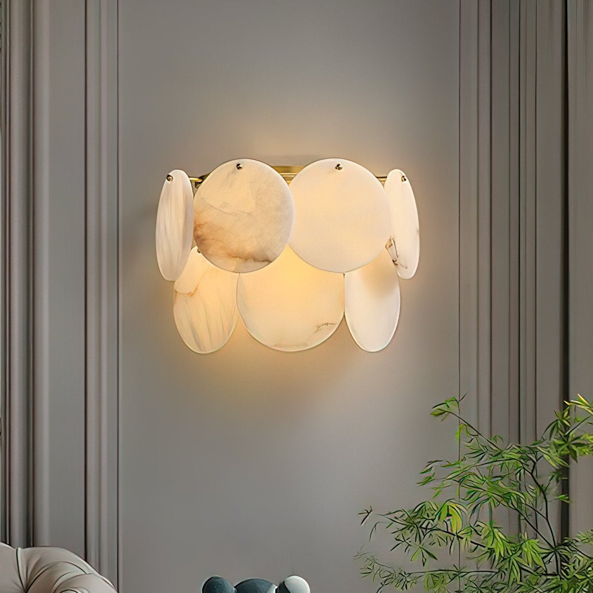 Avenlith Lumina Alabaster-Wandleuchte
