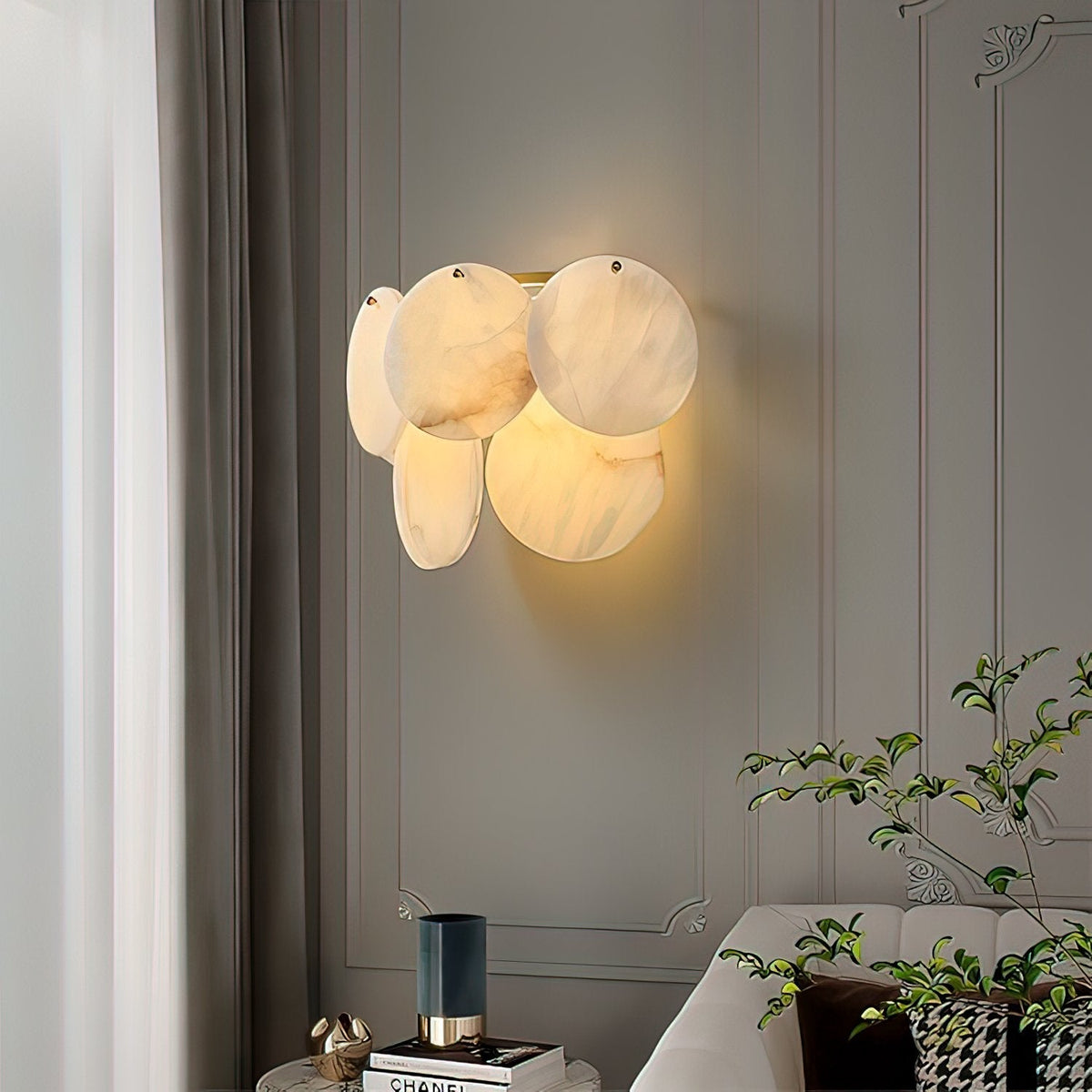 Avenlith Lumina Alabaster-Wandleuchte
