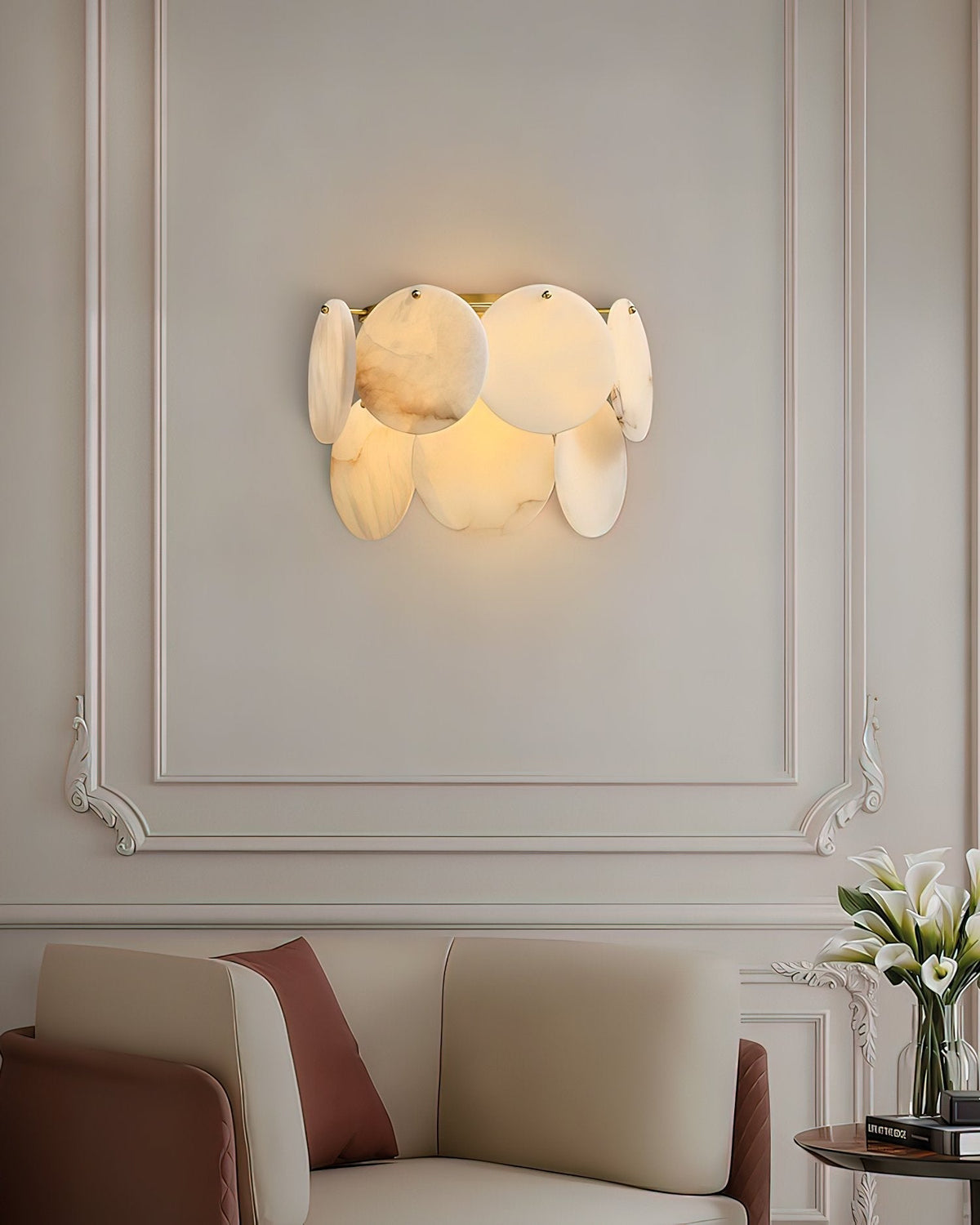 Avenlith Lumina Alabaster-Wandleuchte