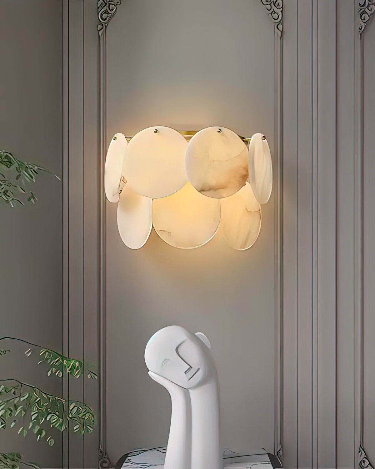 Avenlith Lumina Alabaster-Wandleuchte