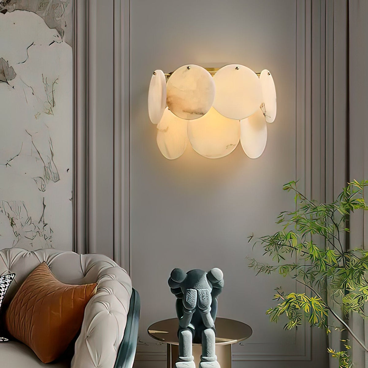 Avenlith Lumina Alabaster-Wandleuchte