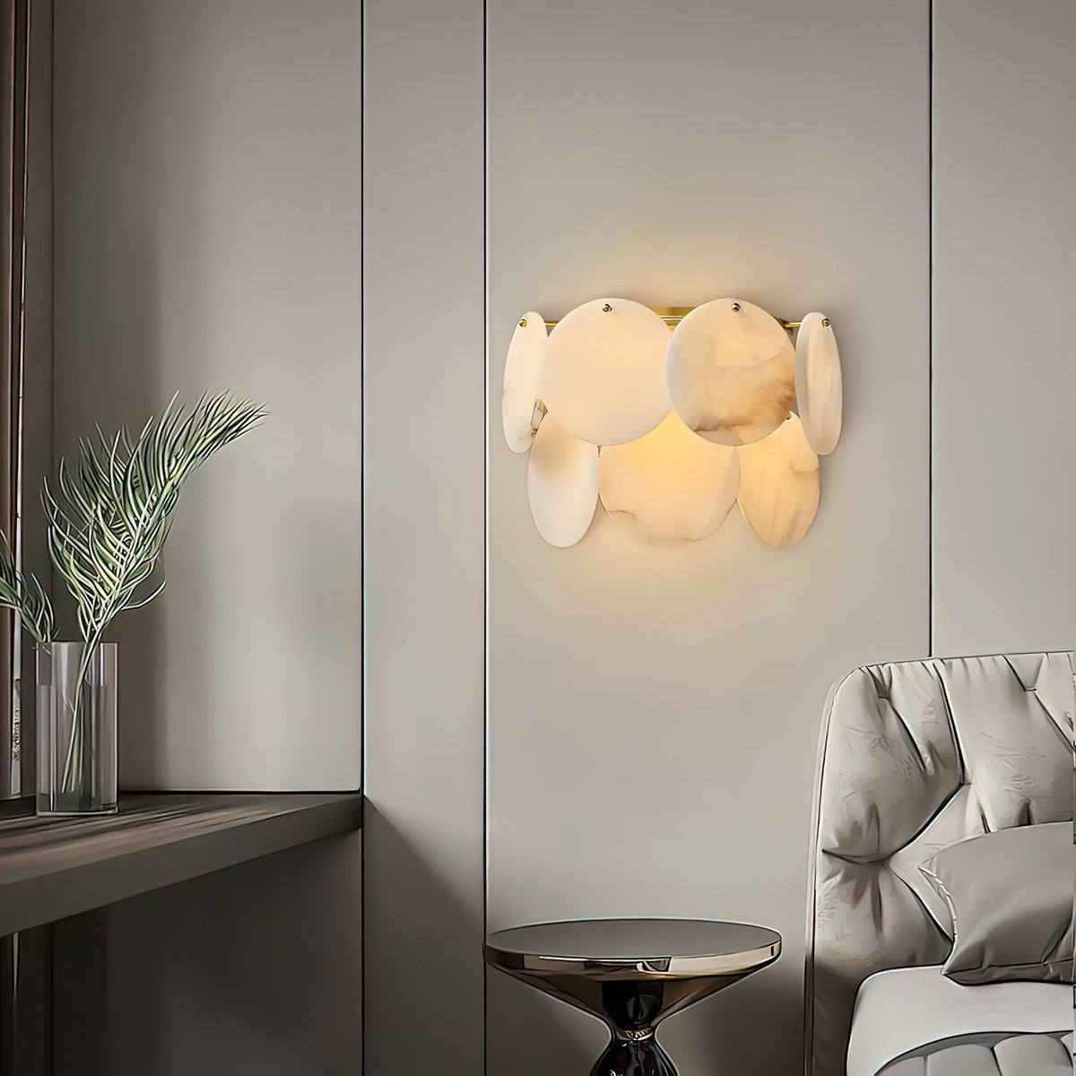Avenlith Lumina Alabaster-Wandleuchte