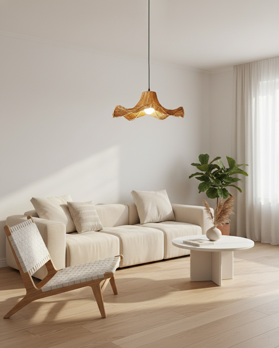 Ravelle Pleat Pendelleuchte